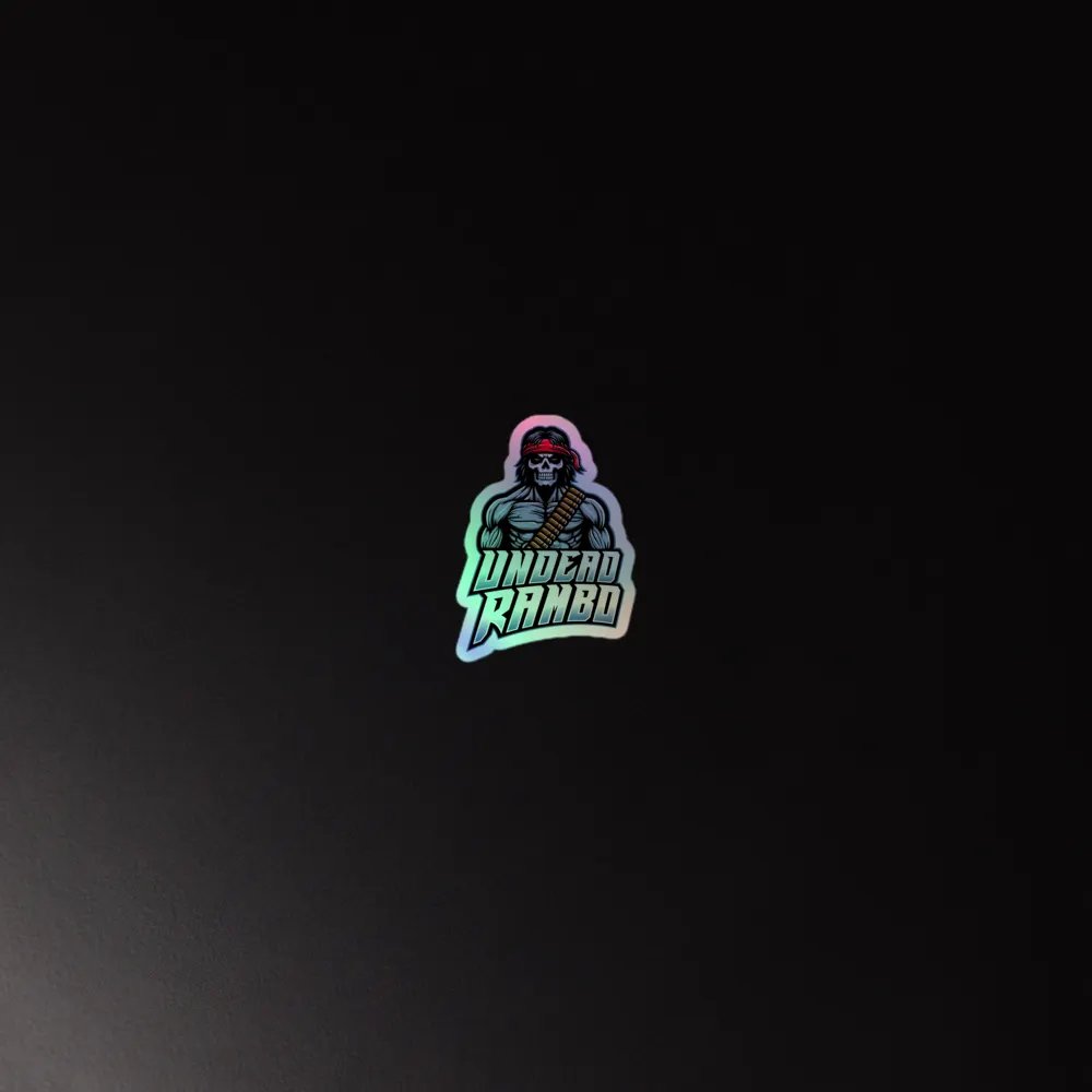 undead rambo stickers product image (4)
