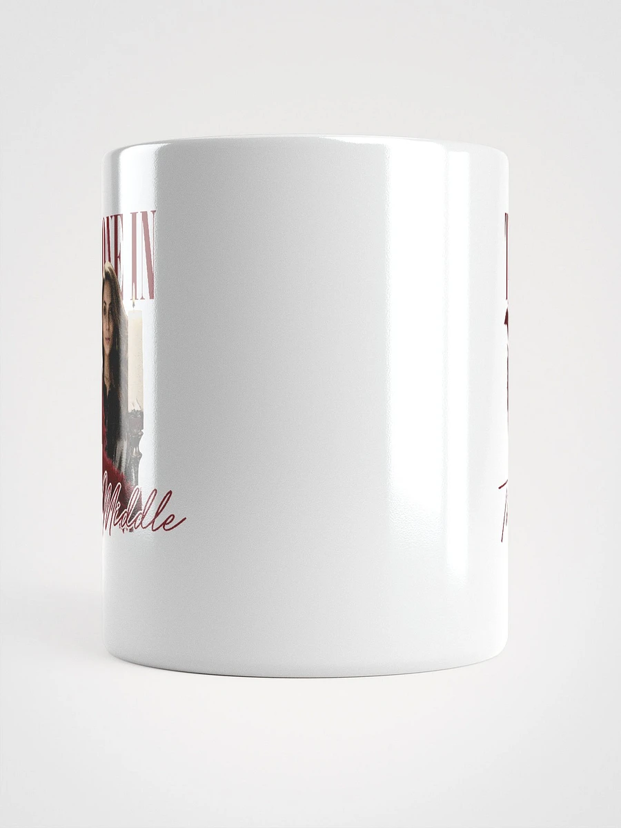The One In The Middle (White Mug - Red Version) product image (5)