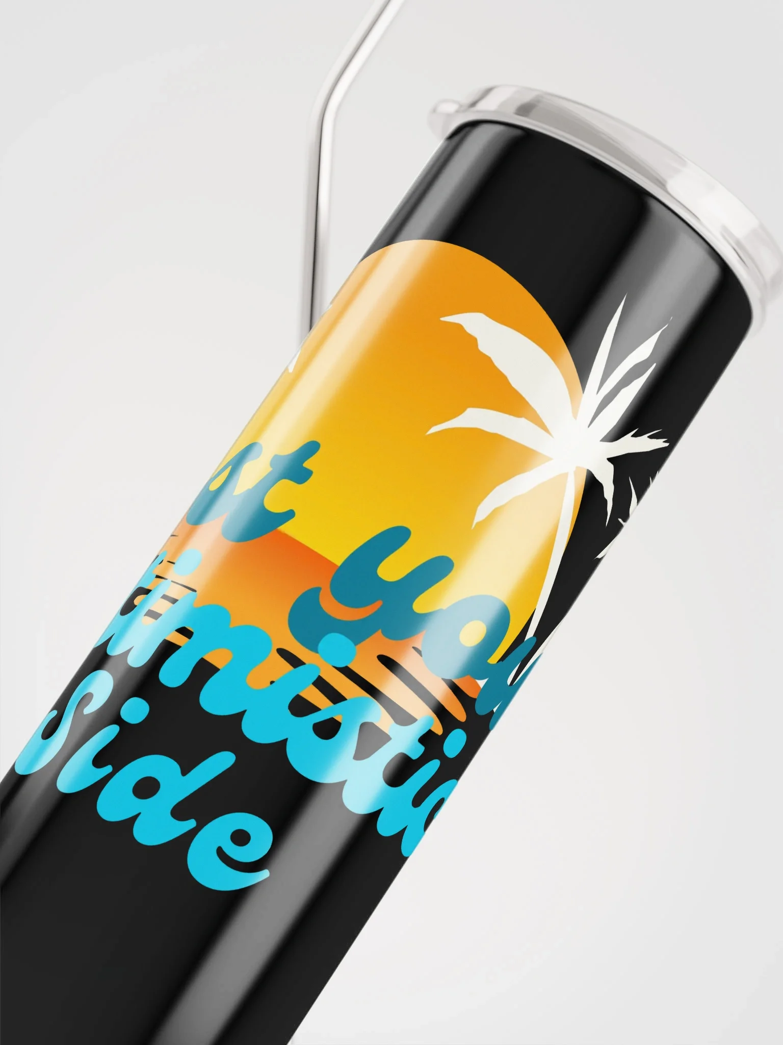 Optimistic Sunset Stainless Steel Tumbler product image (4)