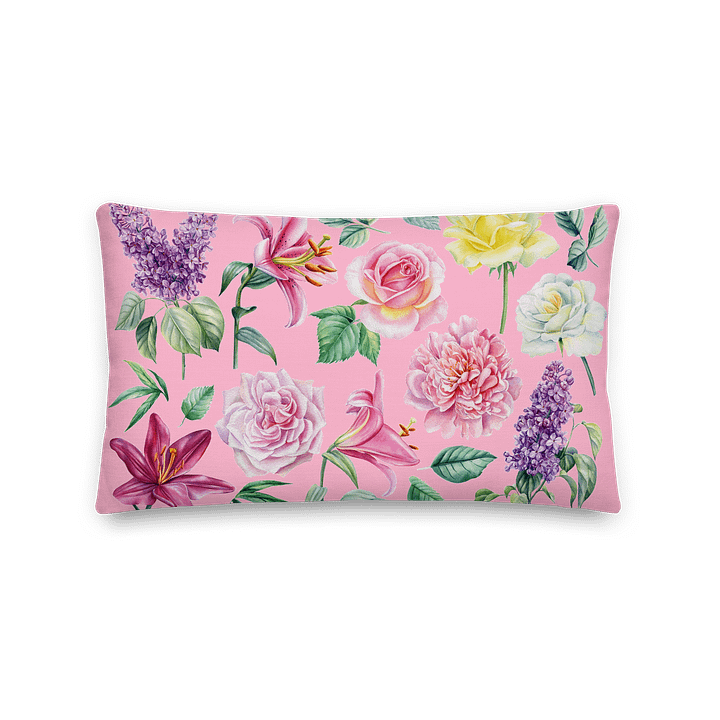Vintage Garden Reversible Floral Pillow product image (2)