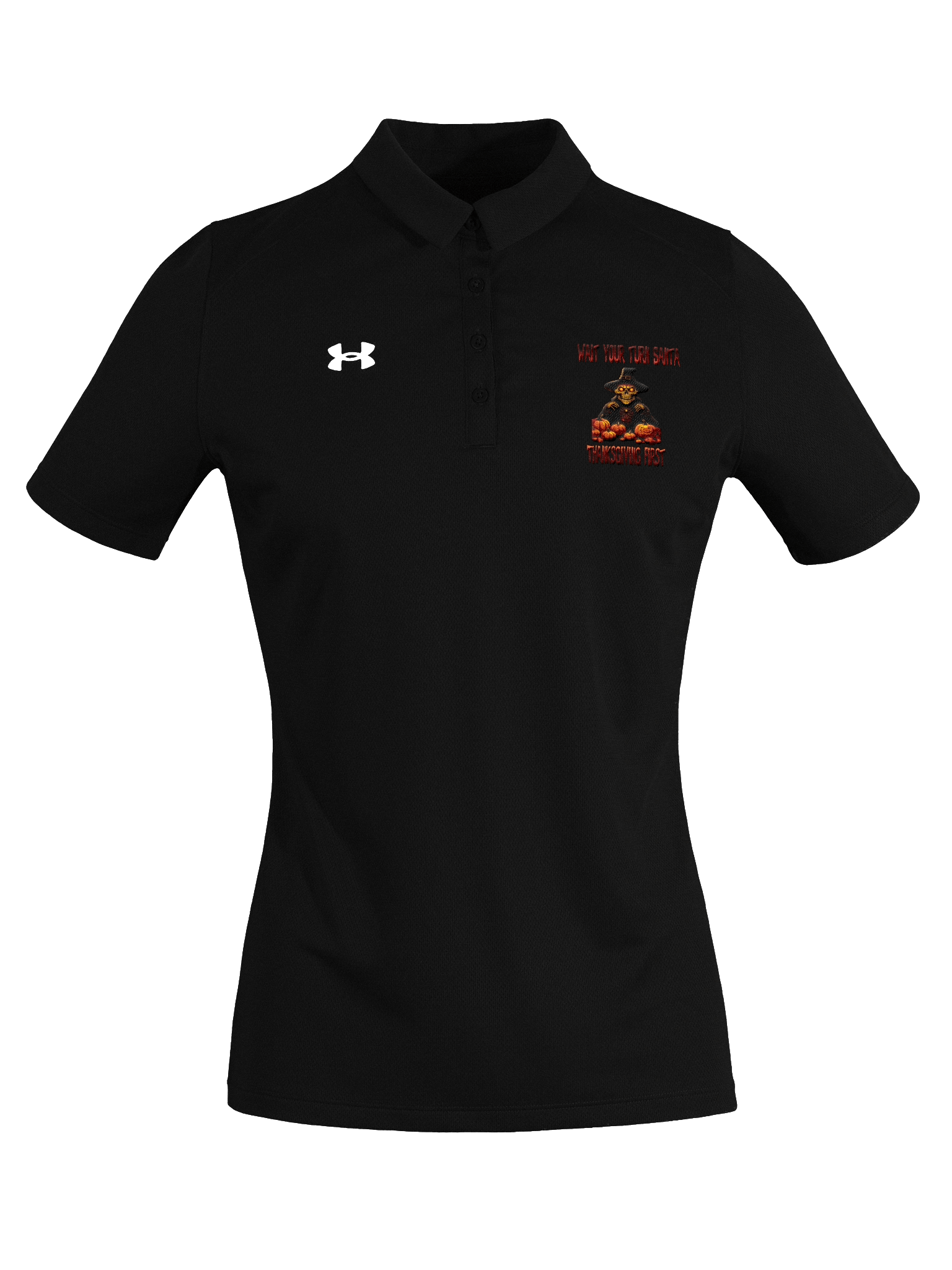 Spooky Skeleton Thanksgiving Polo product image (10)