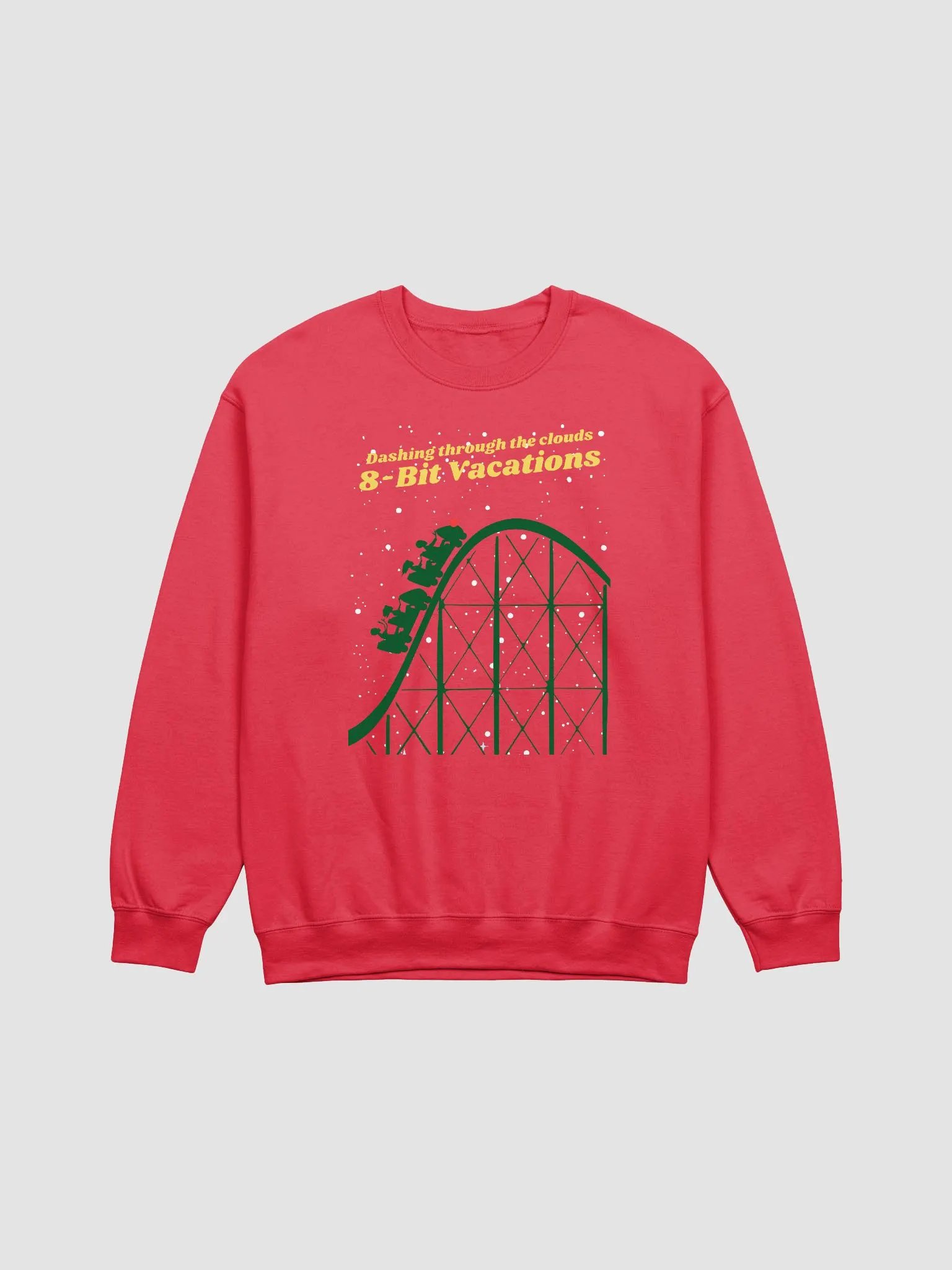 Dashing through the Clouds Christmas Sweatshirt product image (1)