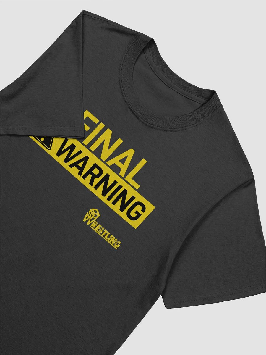 QSHW FINAL WARNING T-SHIRT product image (3)