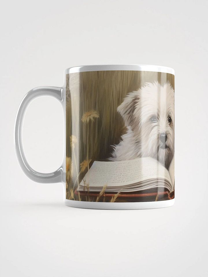 A Dog And His Book Mug product image (1)