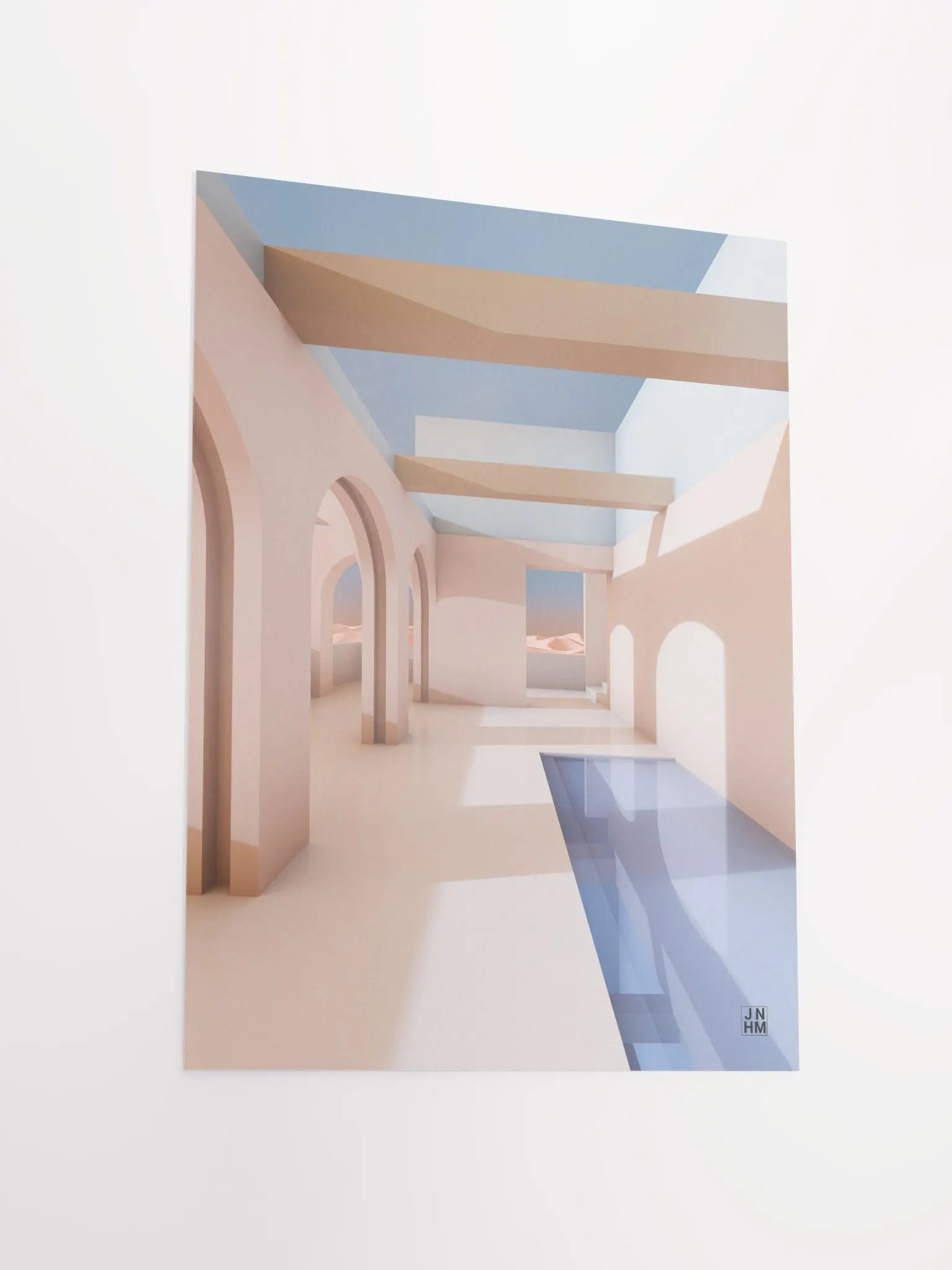 Architectural Landscape - Sand Palace 01 12"x16" Frameless product image (3)