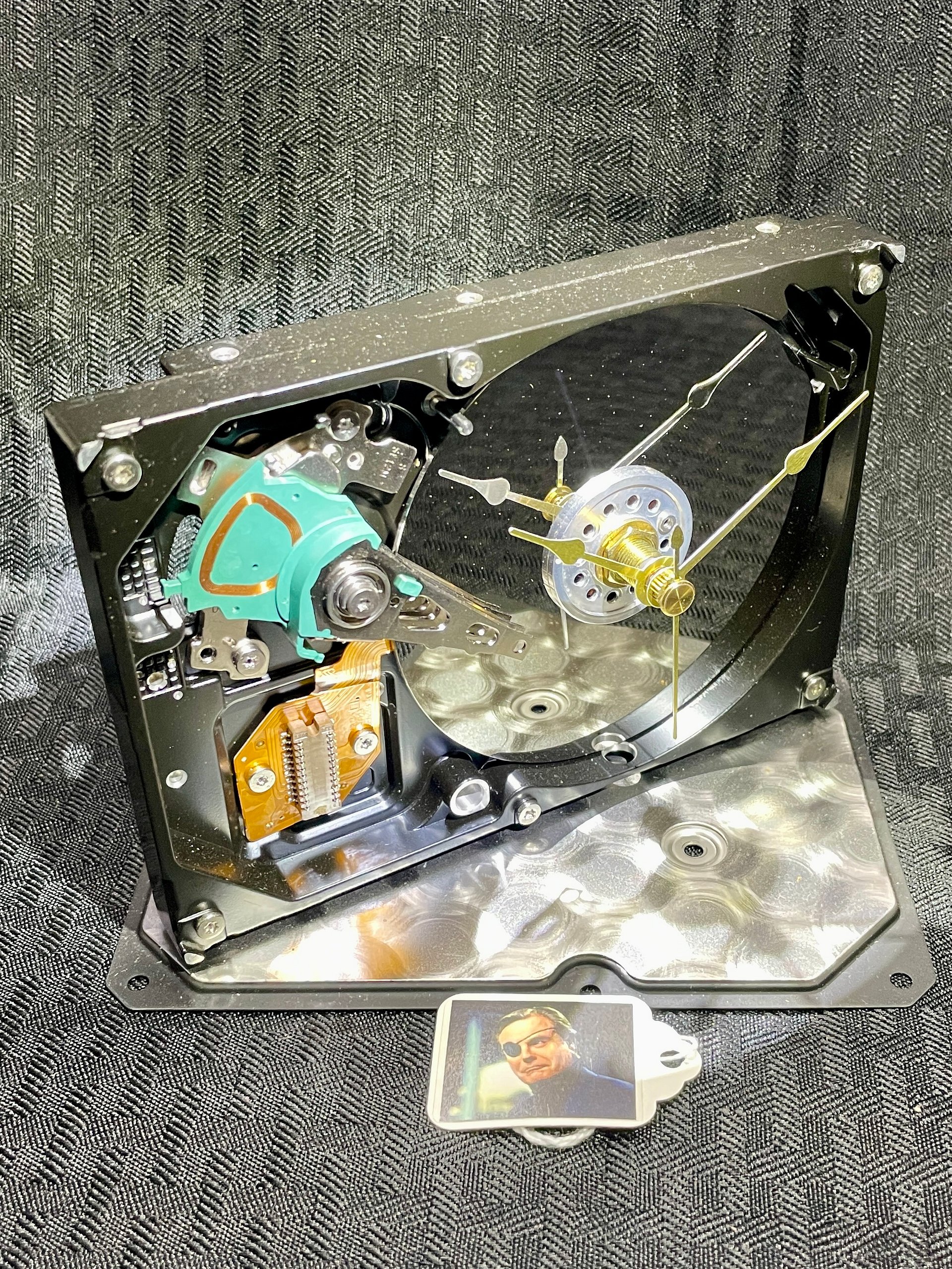 Number 2 - Hard Drive Clock product image (1)