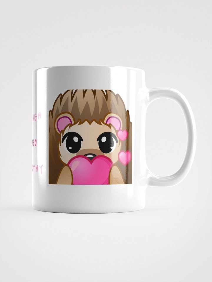 I am loved white mug product image (2)