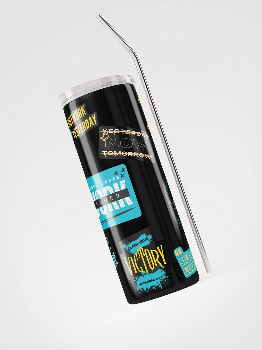 Motivational Quotes Stainless Steel Tumbler product image (3)