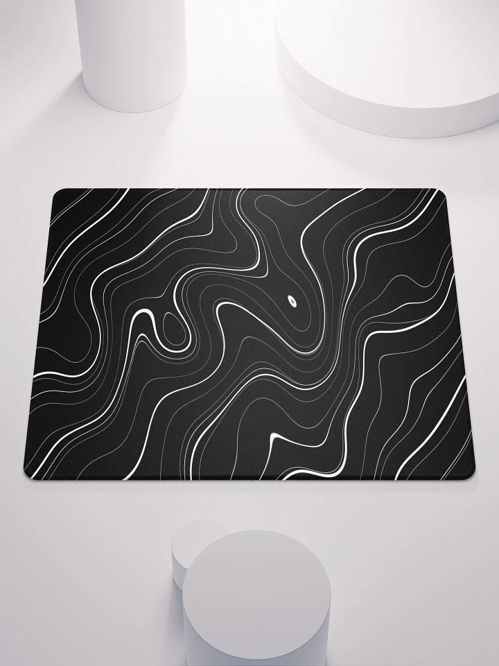 White paint swirl (Gaming pad) product image (1)