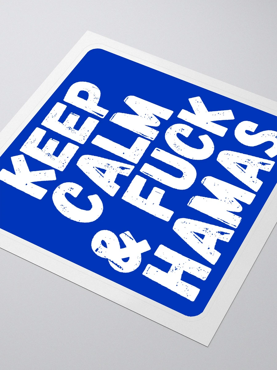 Keep Calm & F HMS Sticker (Blue) product image (3)