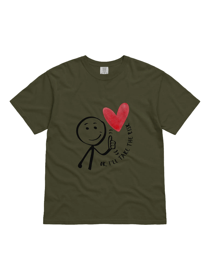 Ok, I'll Take the Risk Heavyweight T-Shirt product image (11)