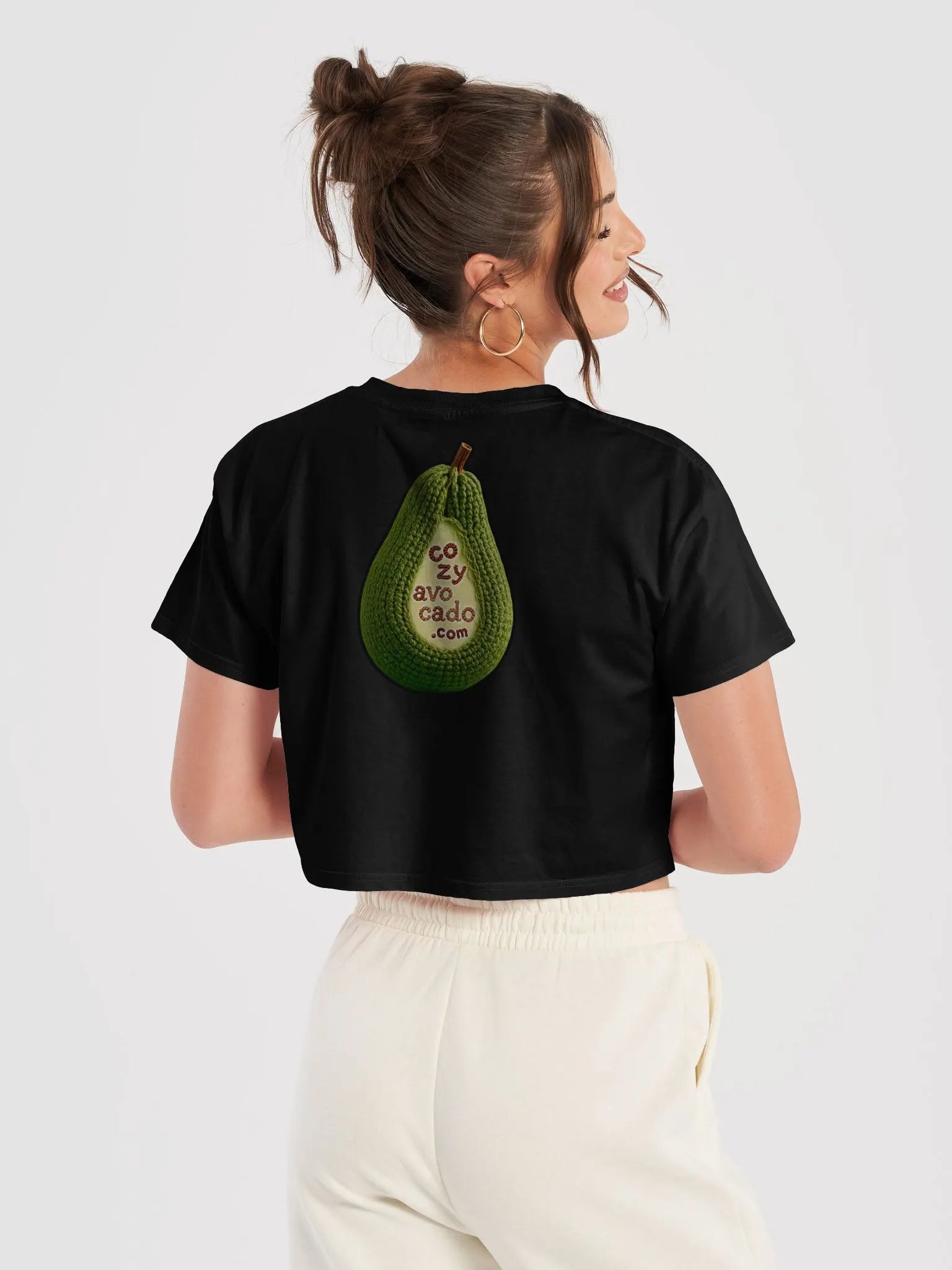 CozyAvocado Women's Premium Strawberry Crop Top #2 product image (7)