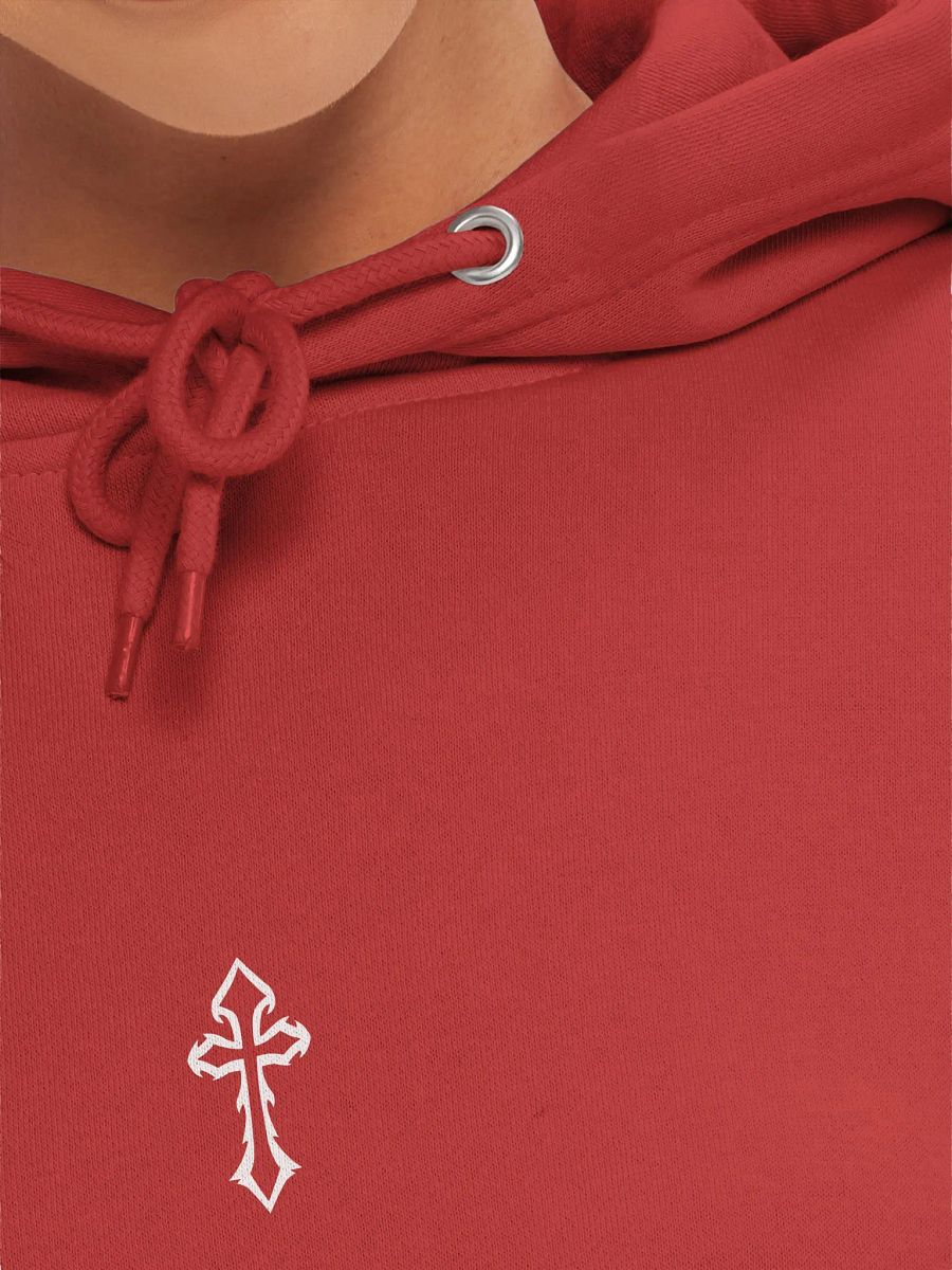 Logo Print x Pullover Hoodie (White Logo) product image (7)