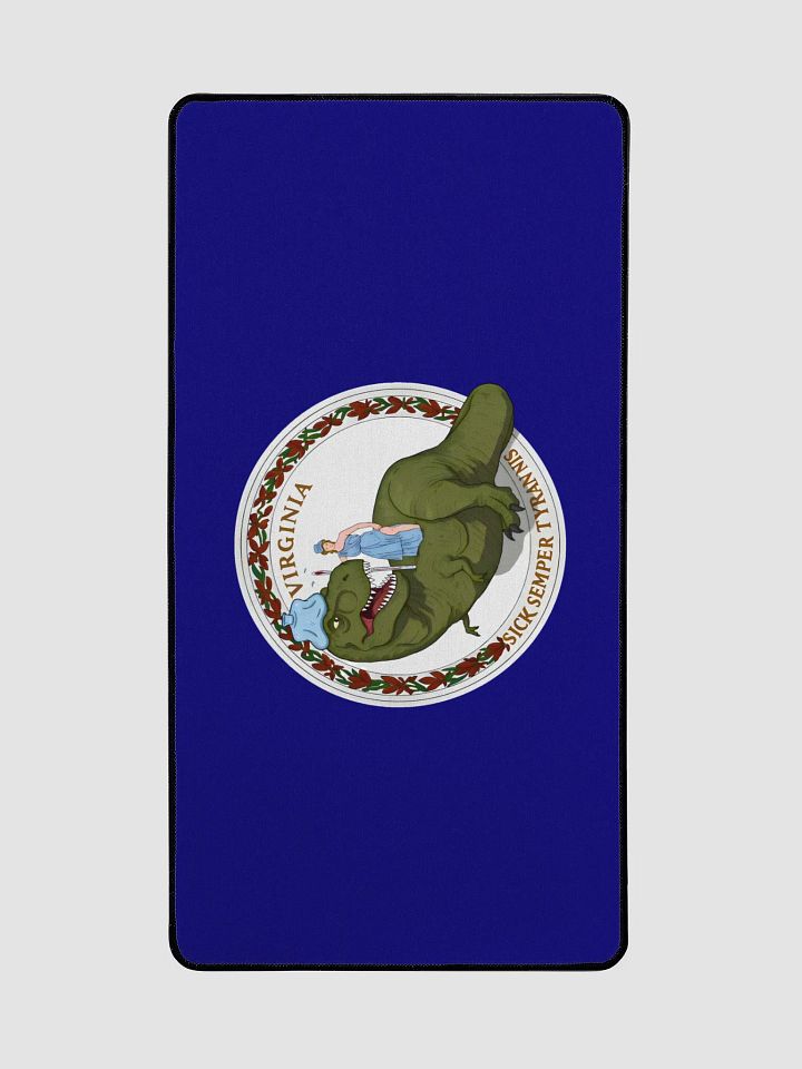 Virginia Flag - Sick Tyrannosaurus Rex Edition Desk Mat product image (2)