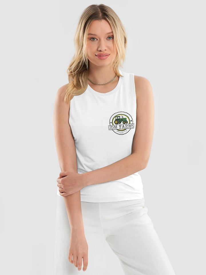 Green Tractor Emblem Women's Muscle Tank product image (29)