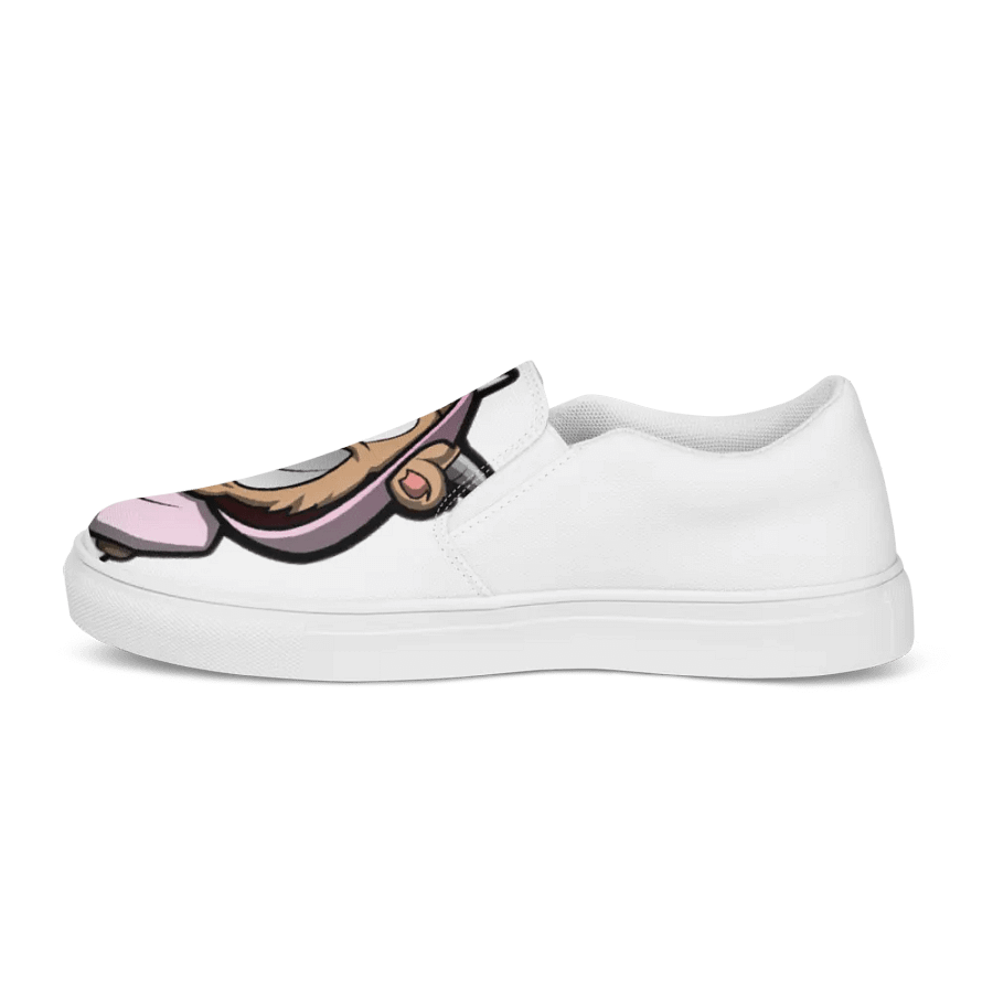 TLG & FADED TLG WHITE SPLIN ON CANVAS SHOES product image (6)