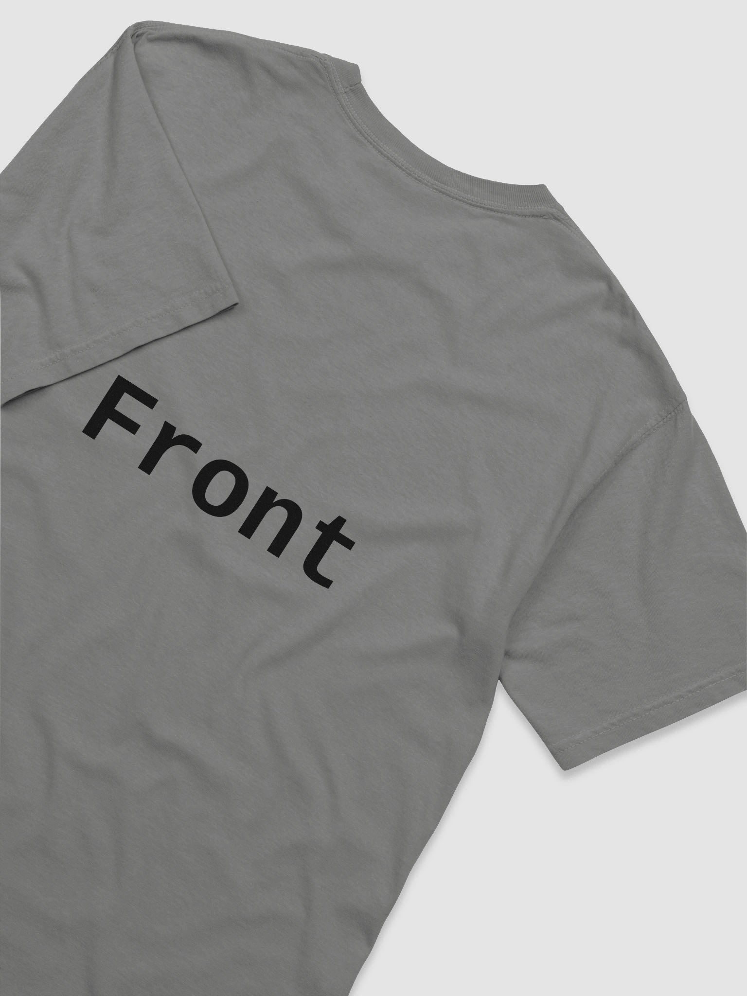 Front Back Heavyweight Tee - Incorrect - Light Color product image (49)