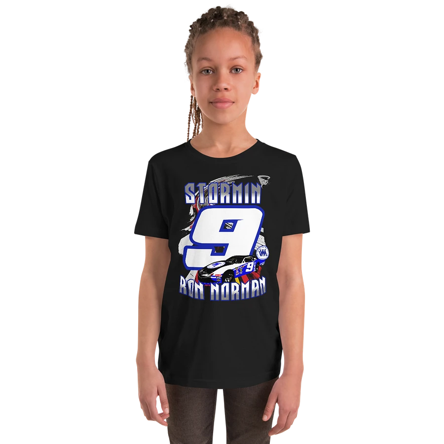 Stormin Ron Norman #9 Vision West Motorsports Youth tee product image (42)