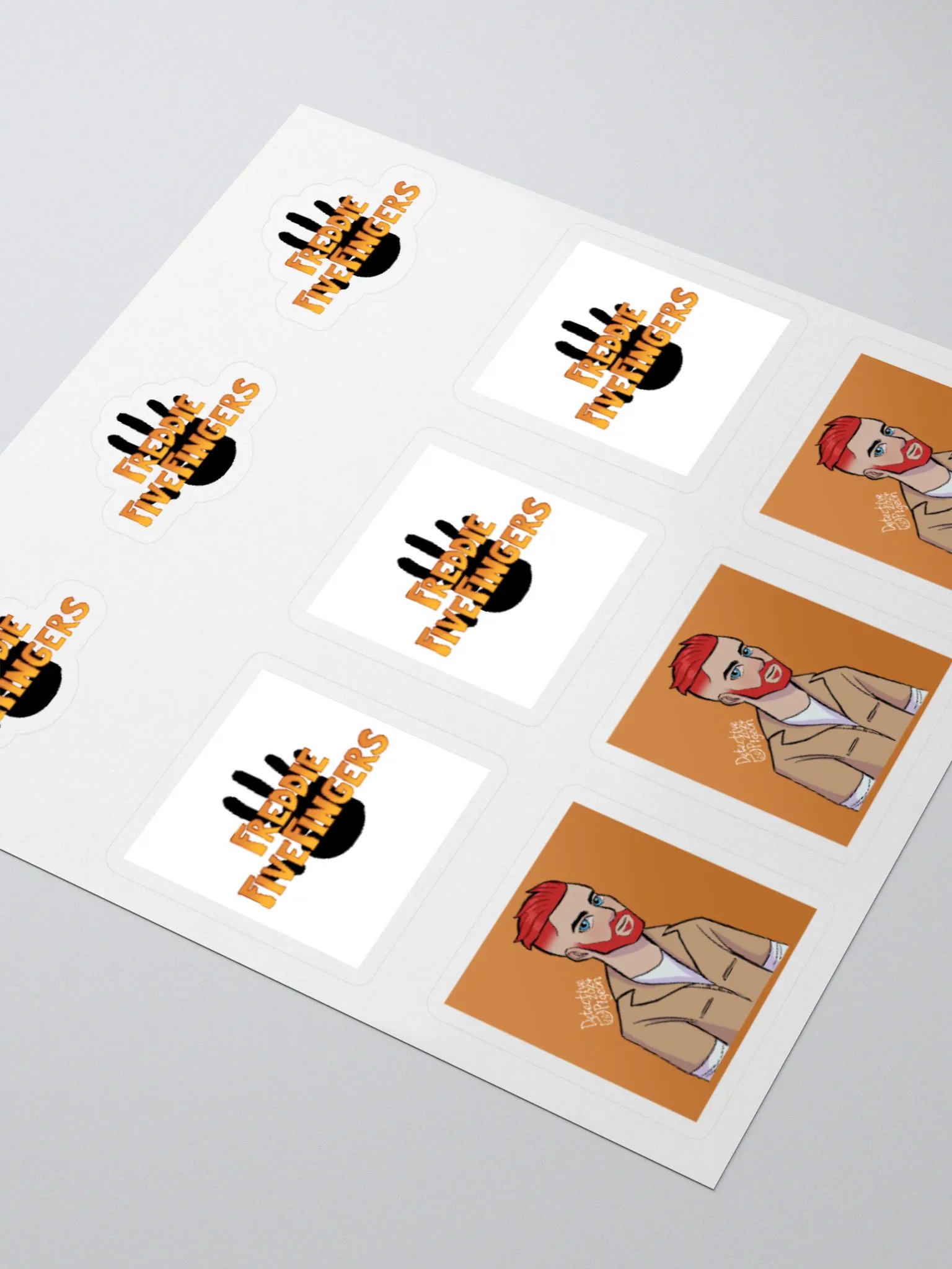Freddie Fivefingers Sticker Collection product image (9)