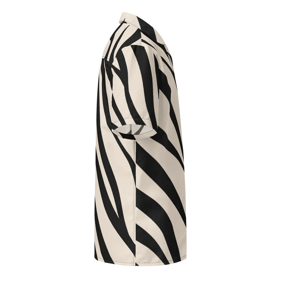 Zebra Breeze Hawaiian Shirt product image (4)