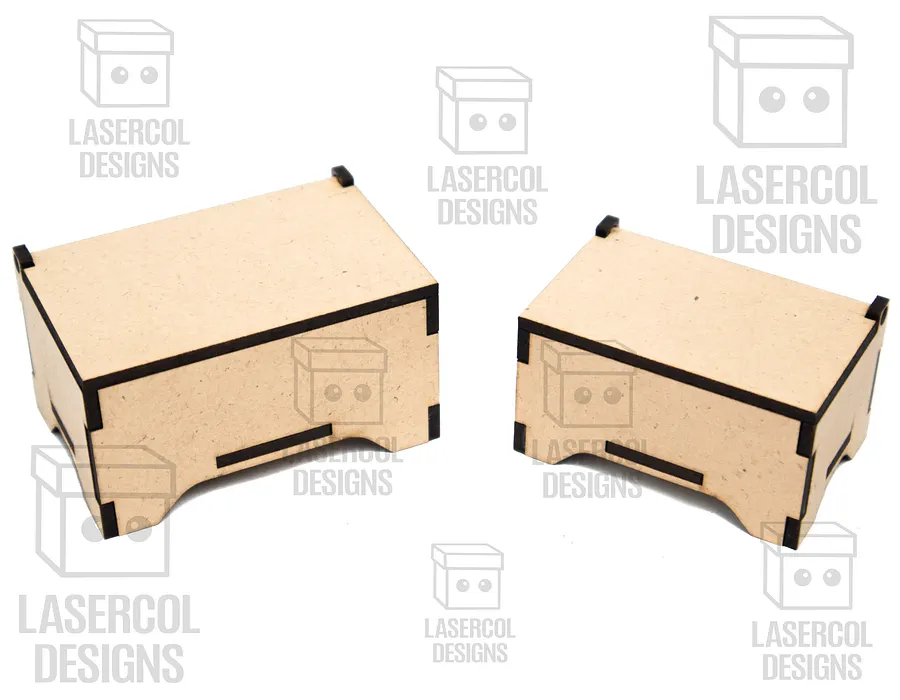 Boxes Set 8 (8 sizes) - Laser Cut Files product image (10)