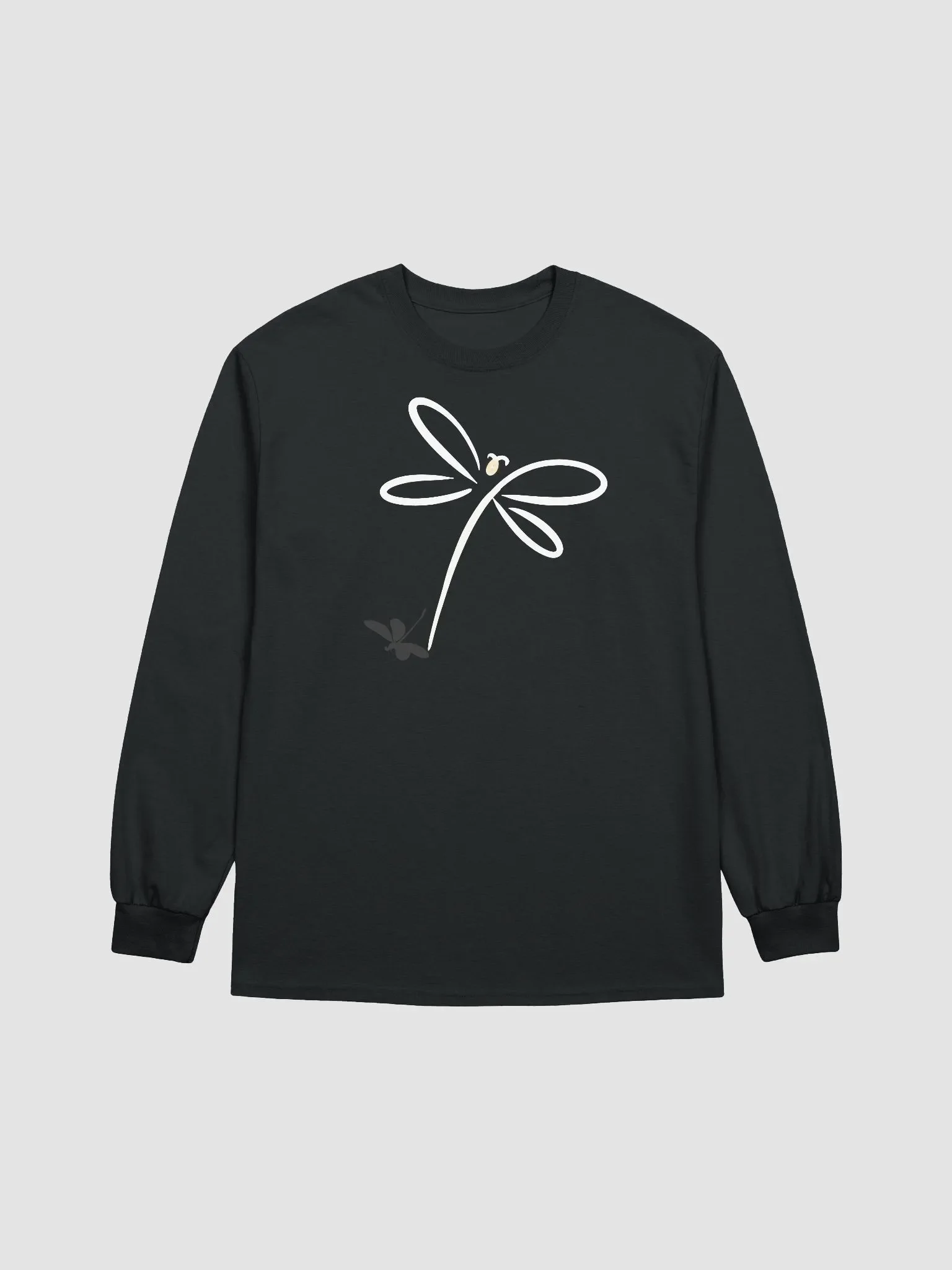 sweat shirt with stylish dragonfly design. Minimilist style product image (1)
