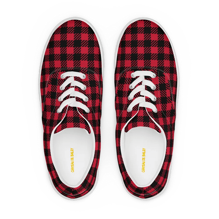 Buffalo Check Men's Canvas Shoes product image (1)