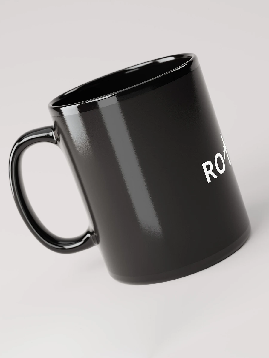 Rotate Black Glossy Mug product image (5)