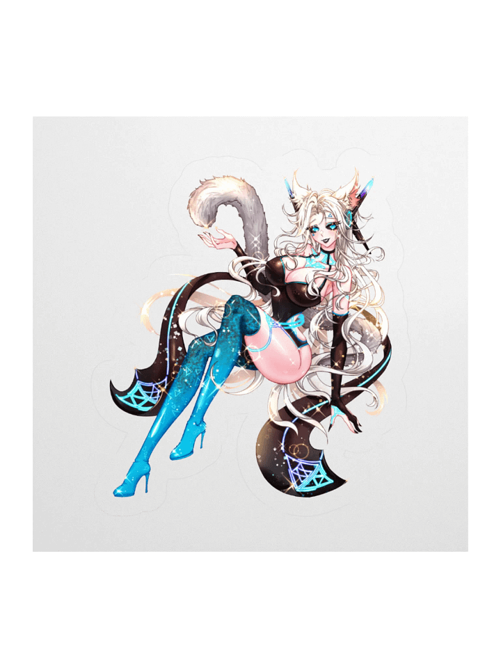 RGB Waifu Sticker product image (1)