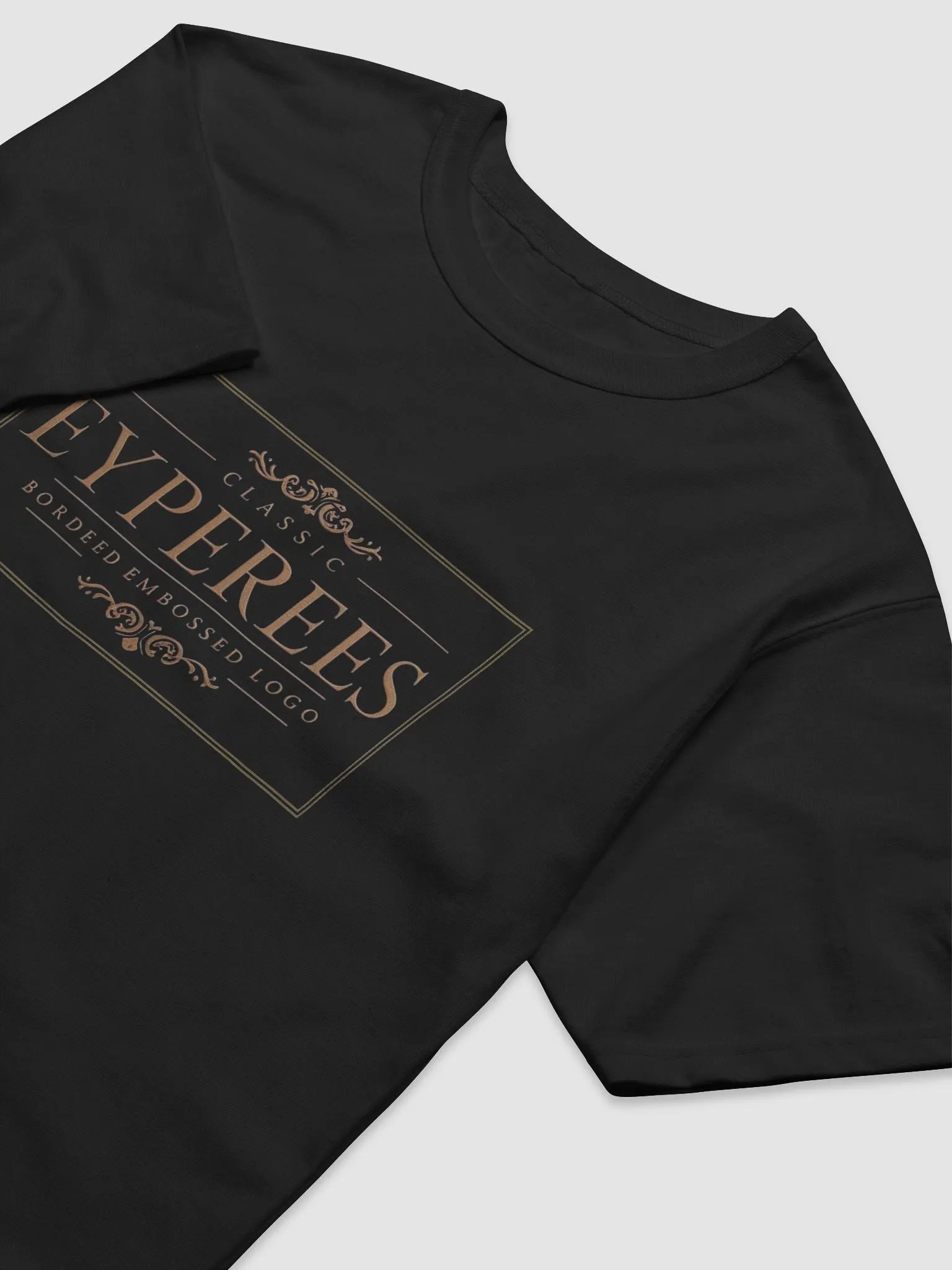 Elegant Embossed Logo Vintage T-Shirt product image (10)