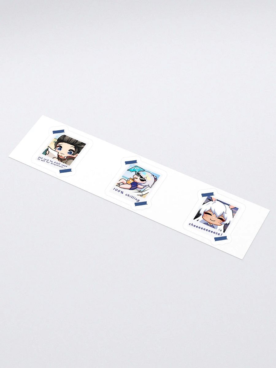 Beach Trio Sticker Set (Camp Wispen '24) product image (1)
