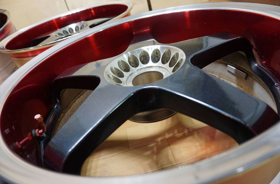 Racing Sparco Black/Red - 18x9.5 +20 (5x114.3) - Used product image (10)
