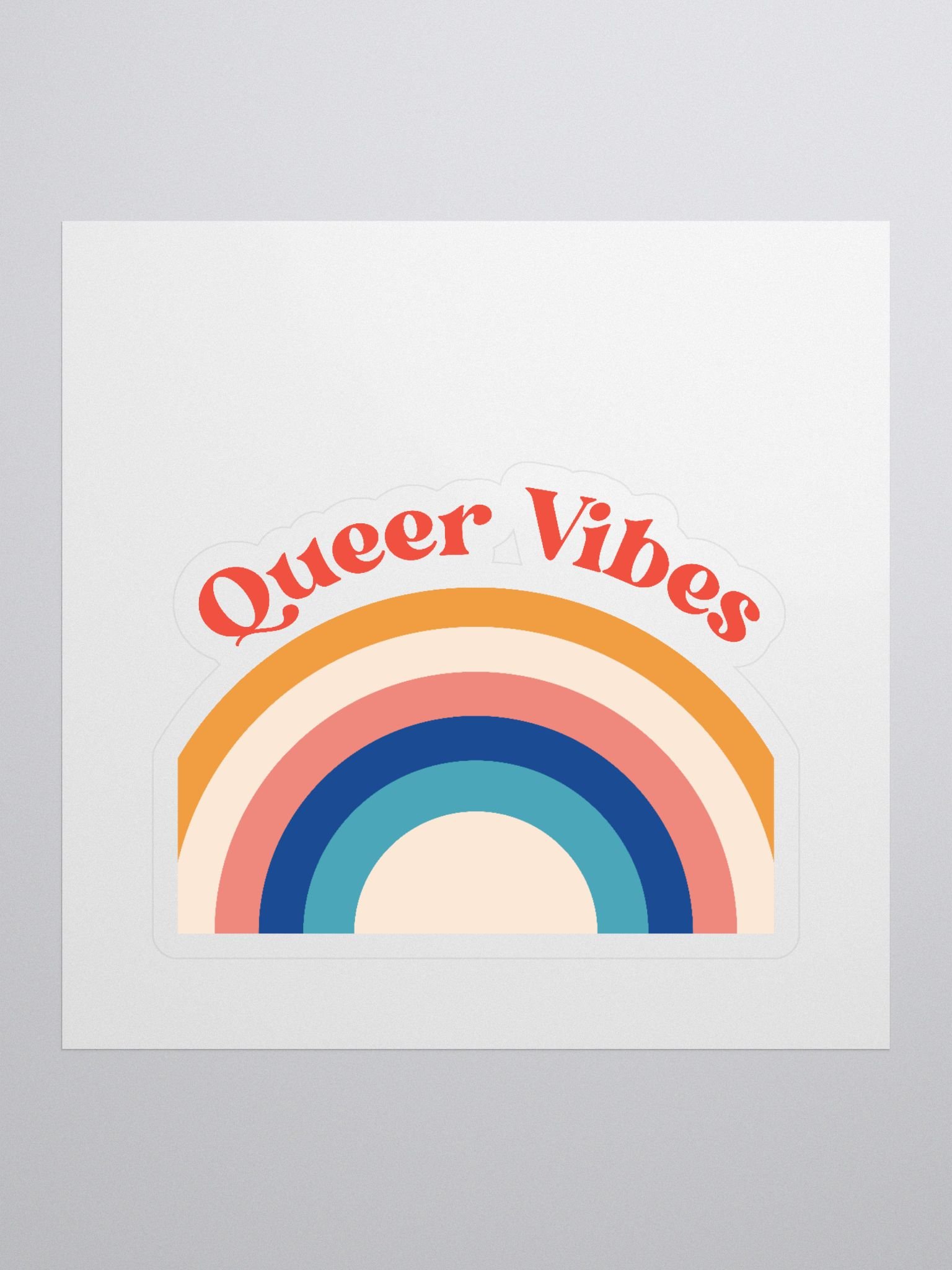 Queer Vibes sticker product image (1)