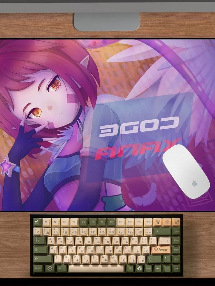 Tapis de souris "Code Lyoko Aelita" 30 x 55 cm product image (1)