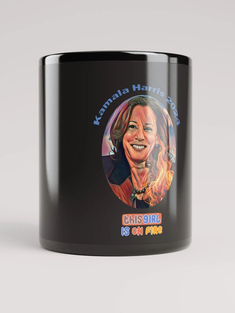 Flaming Beauty Kamala Harris Mug