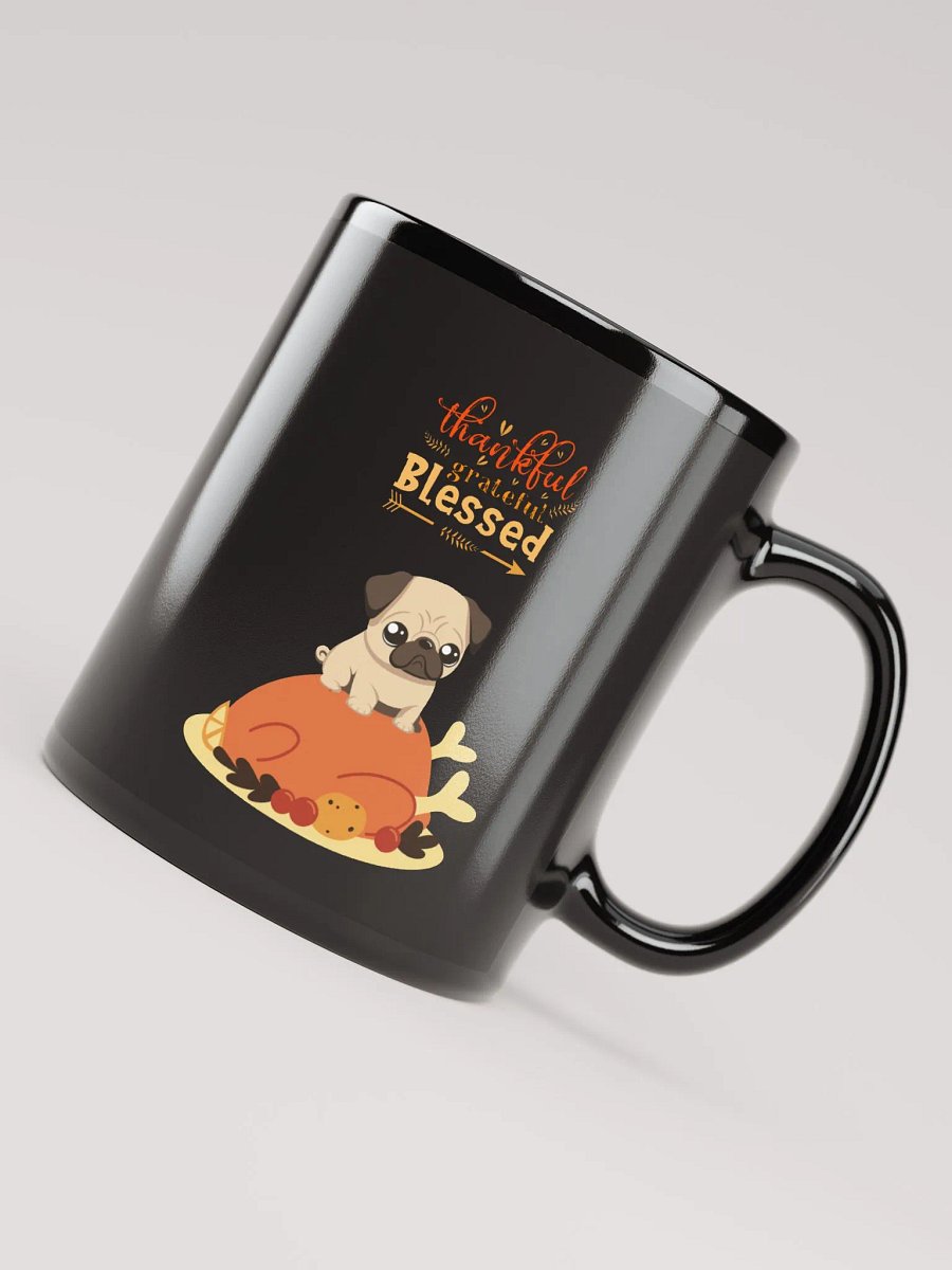 Autumn Pug Thanksgiving Mug product image (4)
