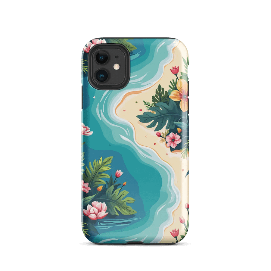 Tropical Waves iPhone® Tough Case product image (2)