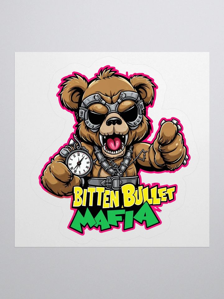 Bitten Bullet Mafia - Bear Follower Sticker product image (2)
