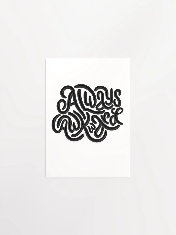 Always Awkward Print product image (2)