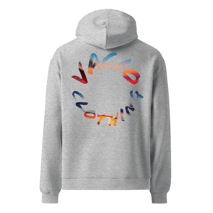 VACIO Circular Sunset Logo Premium Relaxed Fit Hoodie product image (1)