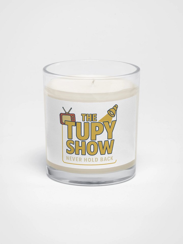 The Tupy Show “Never Hold Back” Candle product image (1)