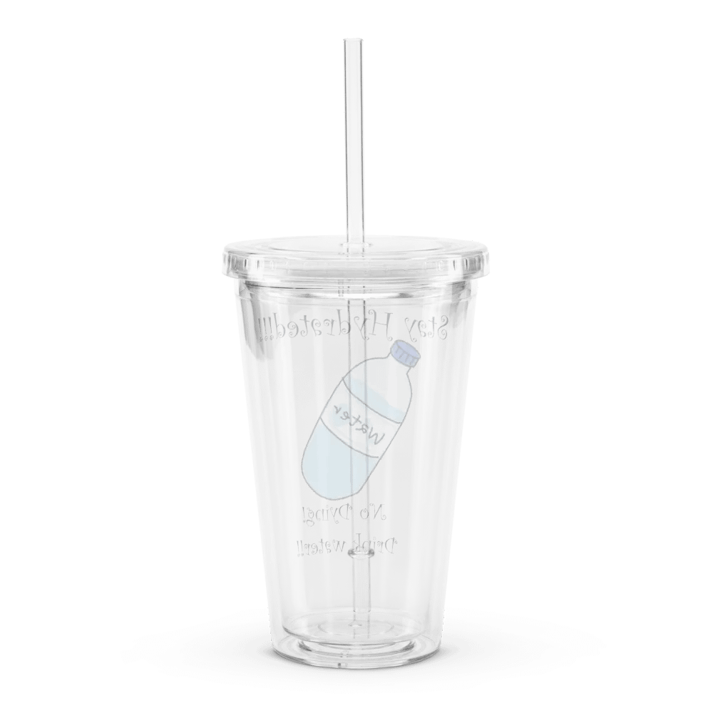Hydrate! Clear Straw Cup product image (2)