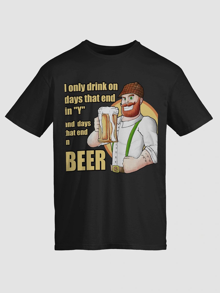Beer lad 1 soft T-shirt front product image (14)