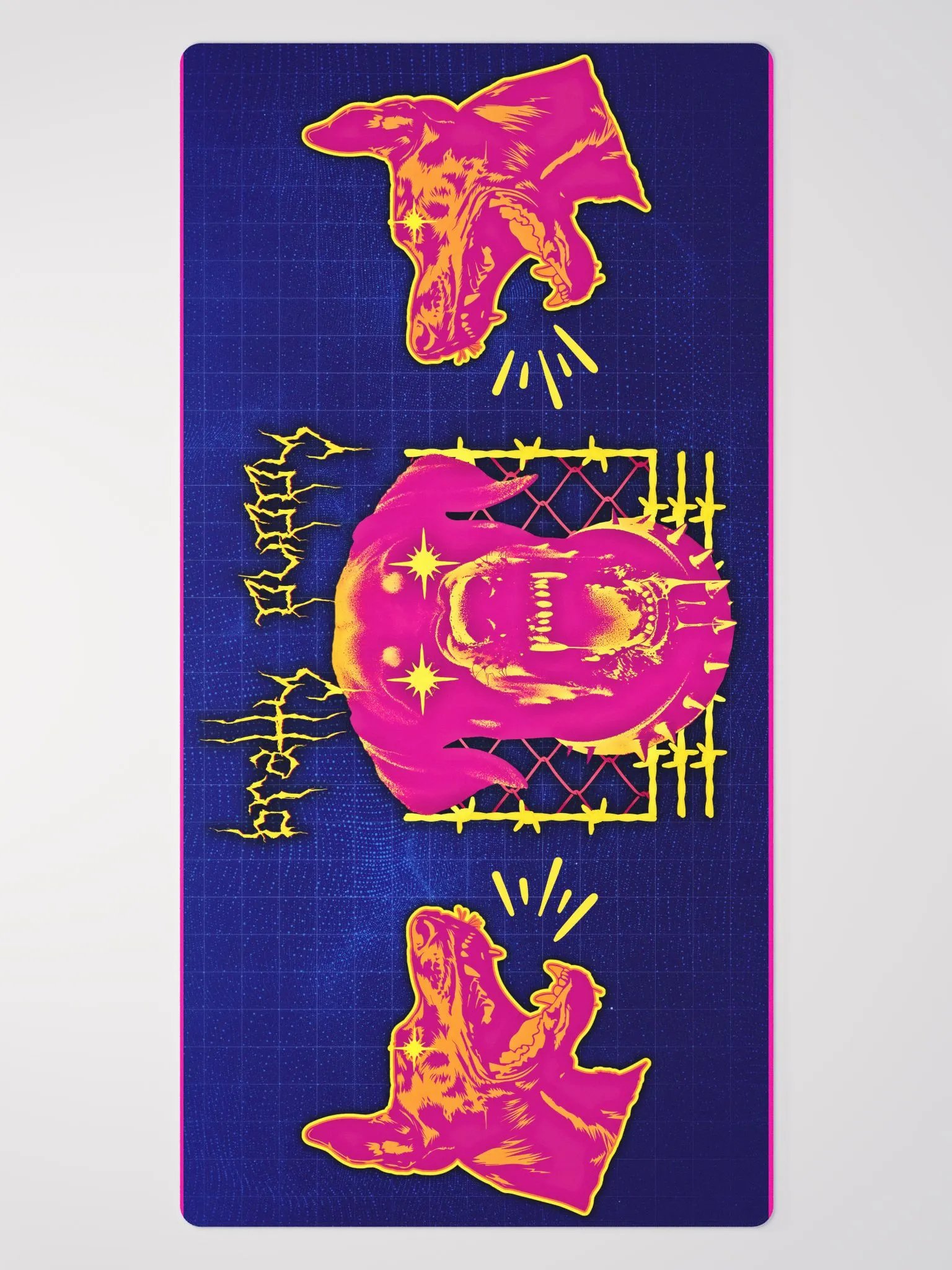 Bratty Puppy Hyperpunk Mousepad product image (4)