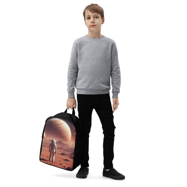 Astronaut On Alien Planet Backpack product image (2)