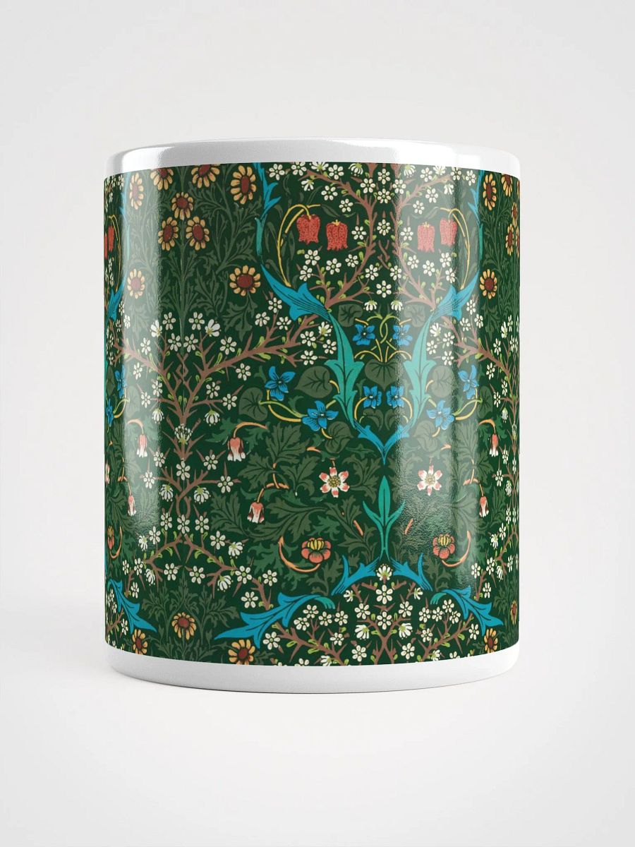 Tulip Pattern White Glossy Mug product image (5)