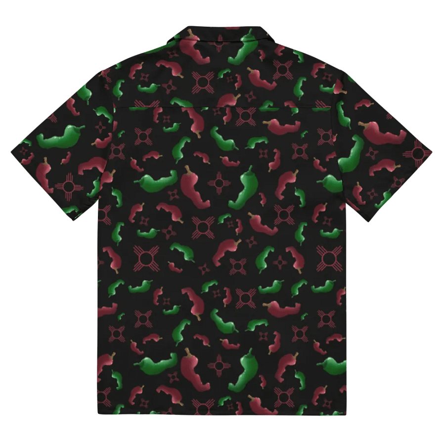 New Mexico Red & Green chile Zia Hawaiian Shirt product image (7)