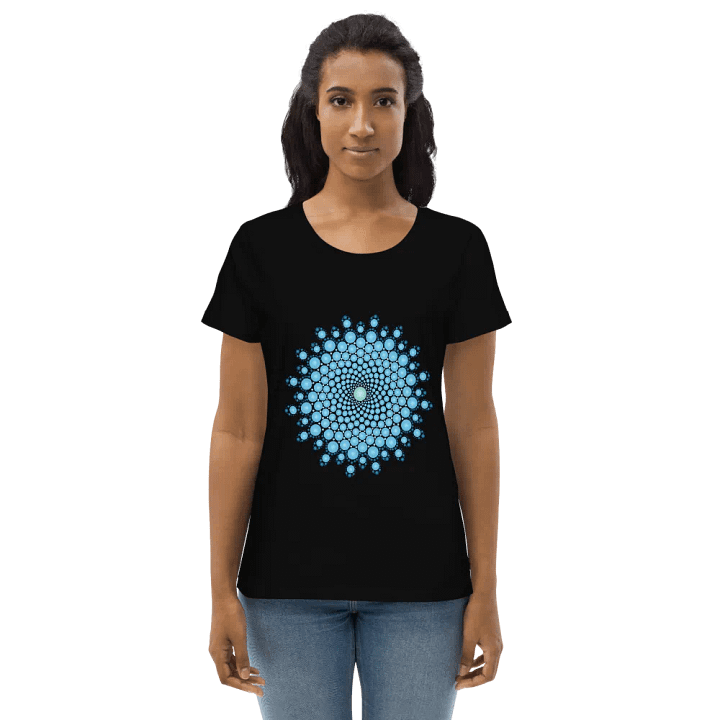 Blue Dot Mandala Women's Eco T-Shirt product image (1)