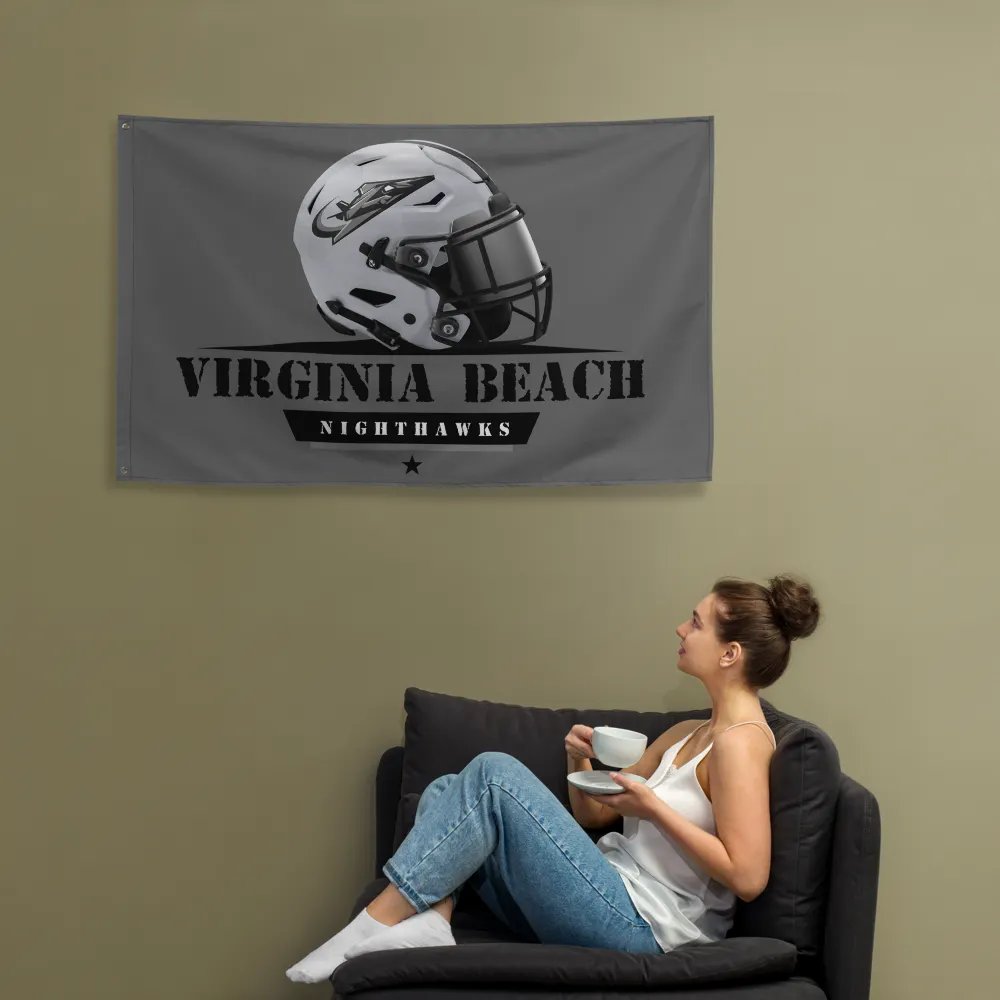 Virginia Beach Nighthawks Team Flag product image (12)