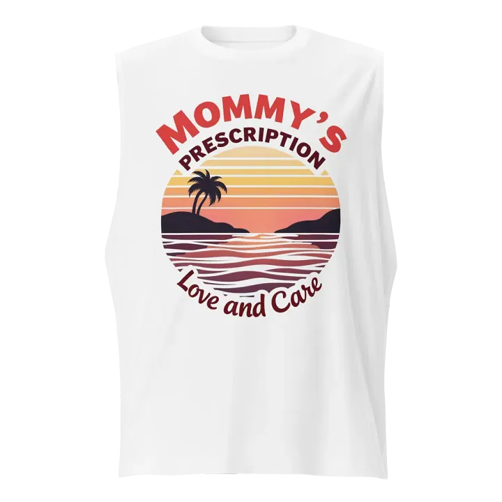 mommy's Priscription, Sunset Love and Care Muscle Tank product image (1)